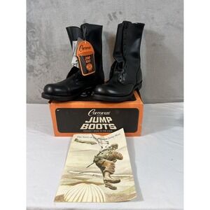 Corcoran Jump Boots Mens Size 13 D Black Leather Paratrooper 1500 Made USA
